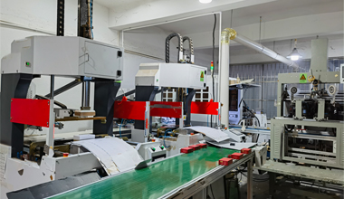 Fully automatic lid gift box machine